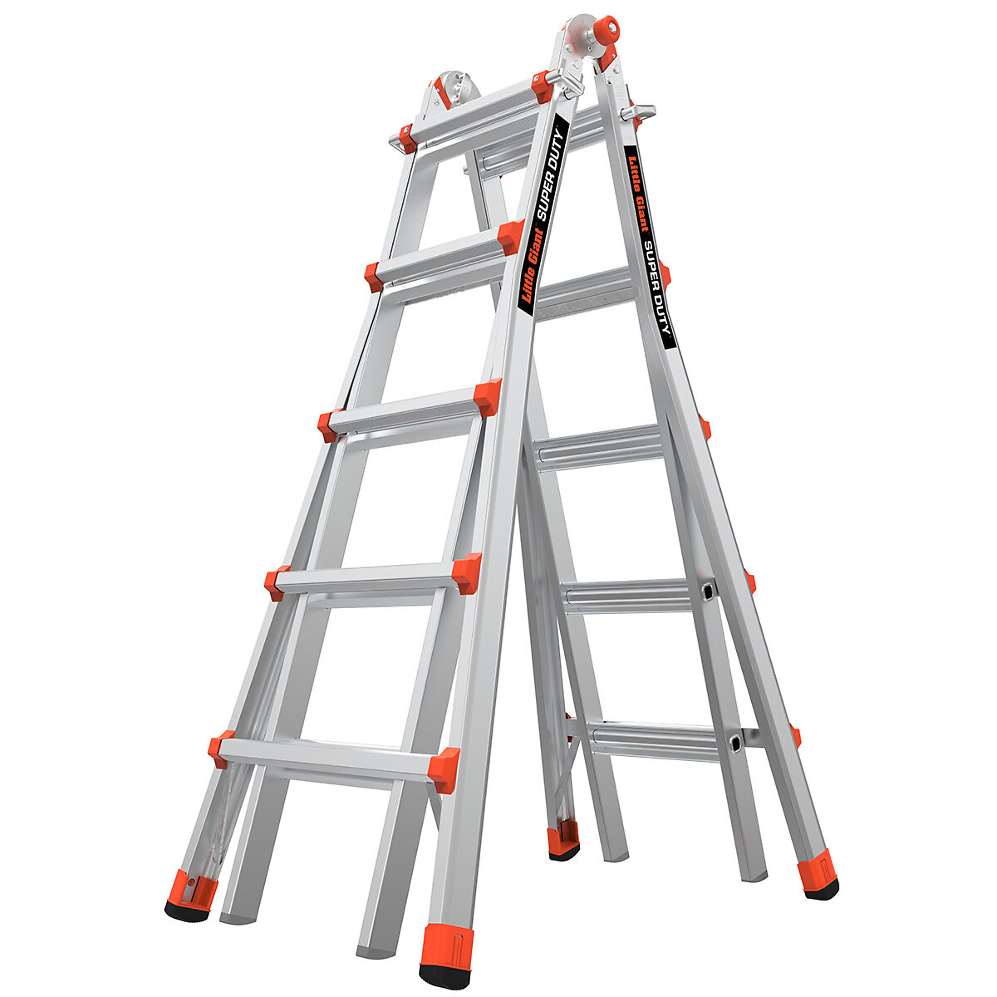 Little Giant Super Duty Multi-Position Ladder - 22ft., Aluminum, 375-Lb. Capacity, Type IAA, Model# 10403